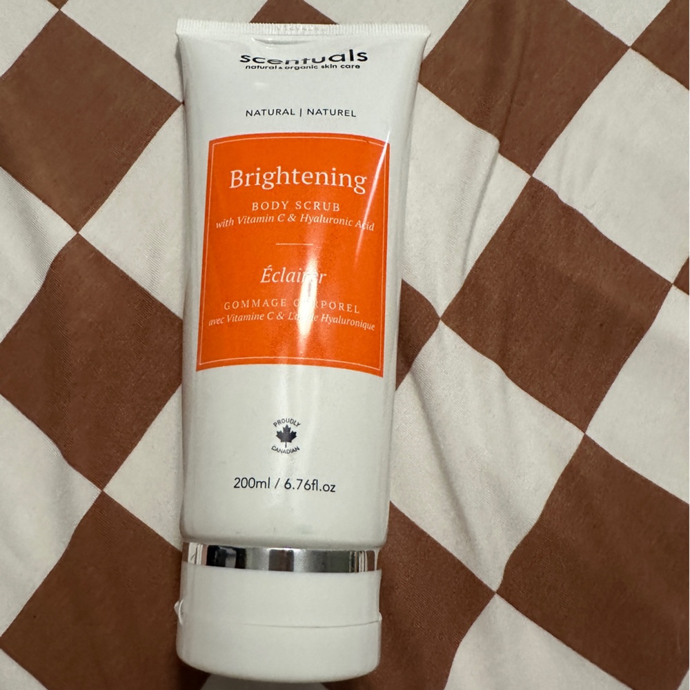 NEW Brightening Body Scrub - Scentuals Natural and Organic Skin Care